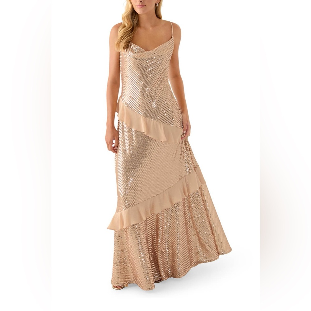 Maison Tara Rose Gold Dress